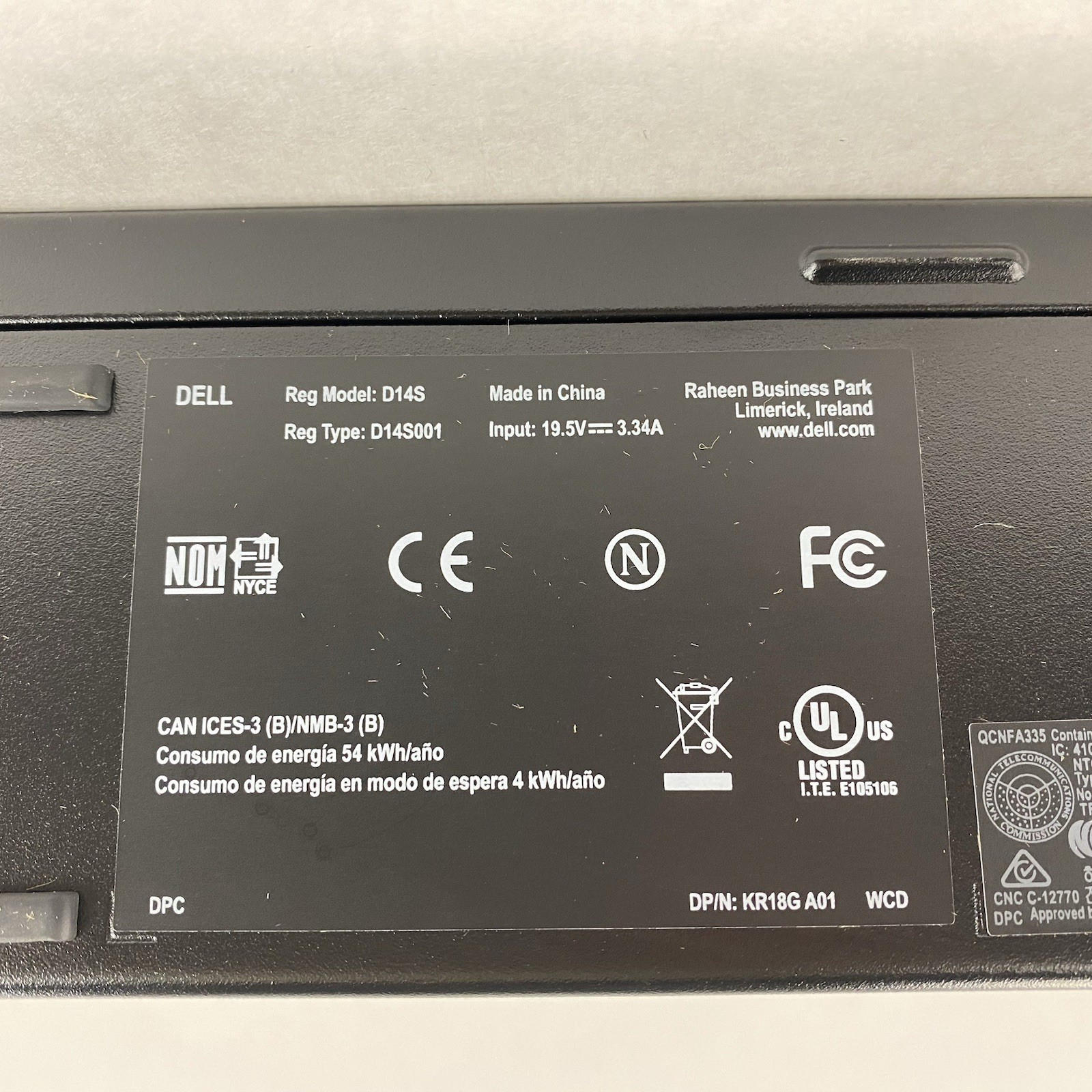Dell Inspiron 3252 SFF Intel Pentium J3710 1.60GHz 4GB RAM No HDD No OS