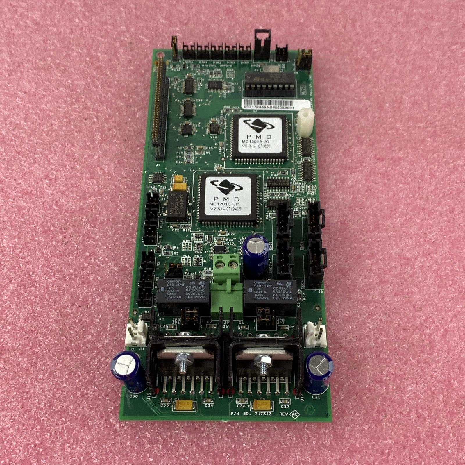 Beckman Coulter 717343 Rev AC Specialized Electronic Control Circuit Board2