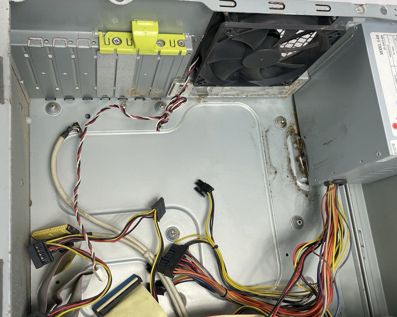 NIXSYS NX23775 Computer Chasis Barebones W/ CoolMax 400W Power Supply Tested