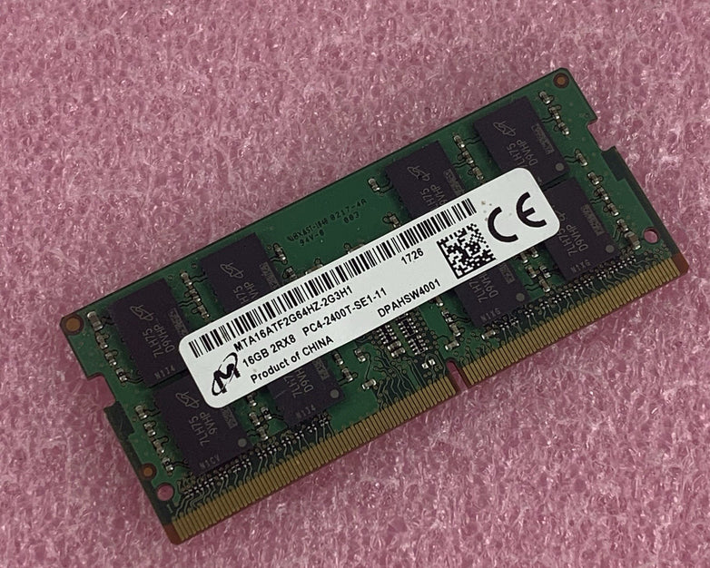 Micron MTA16ATF2G64HZ-2G3H1 16 GB DDR4 2400MHz PC4-19200 260-Pin Laptop RAM