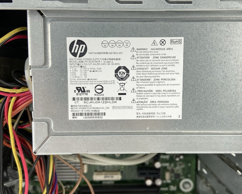HP Pavilion P6-2316s MT AMD A4-3420 2.8GHz 4GB RAM No HDD No OS