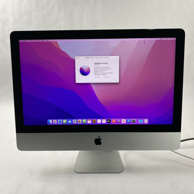 Apple A1418 iMac Retina 4k 21.5" 2015 3.1GHz i5 16GB RAM 1TB HDD Fusion -Cracked