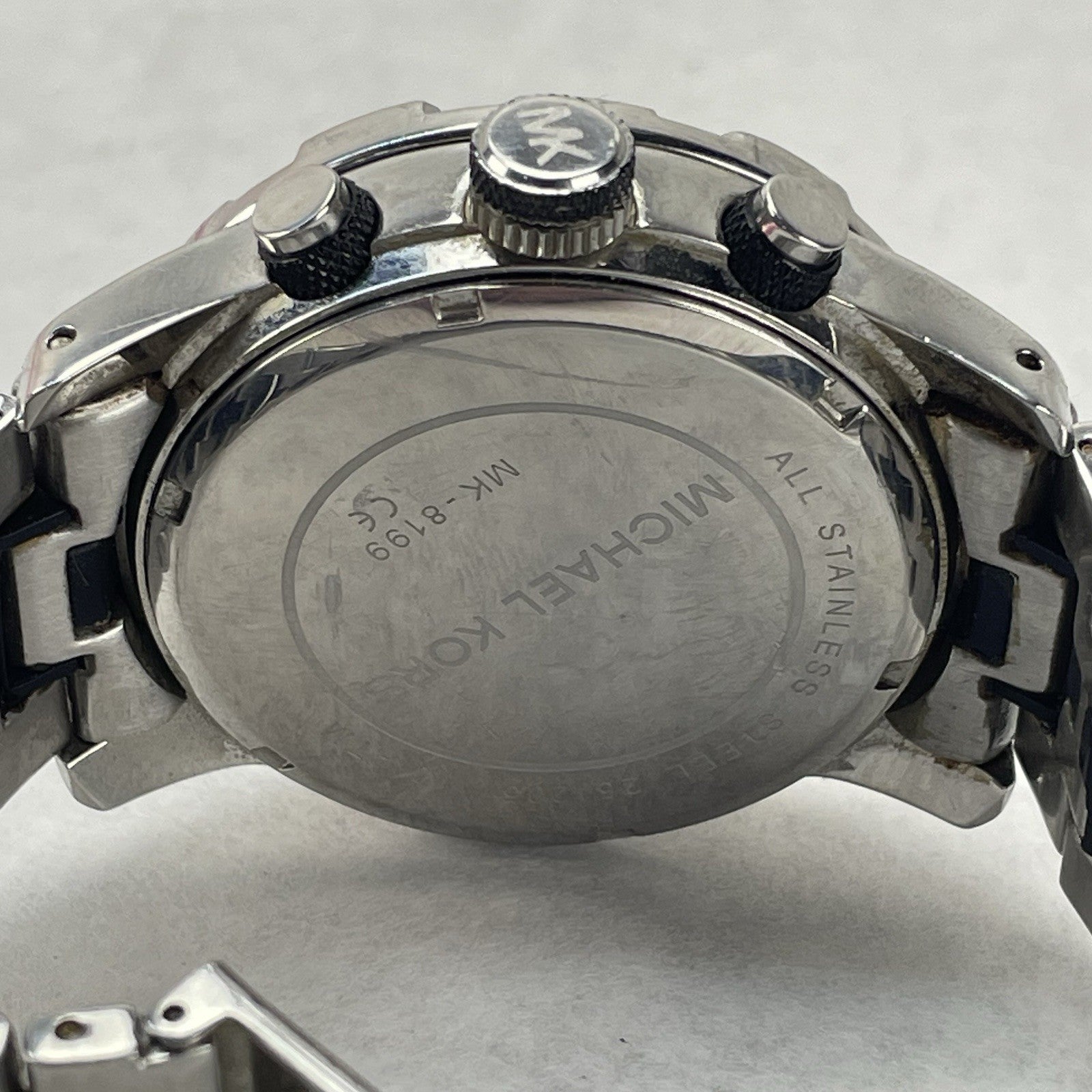Michael Kors MK-8199 Chronograph Quartz Parts Or Repair Not Ticking7