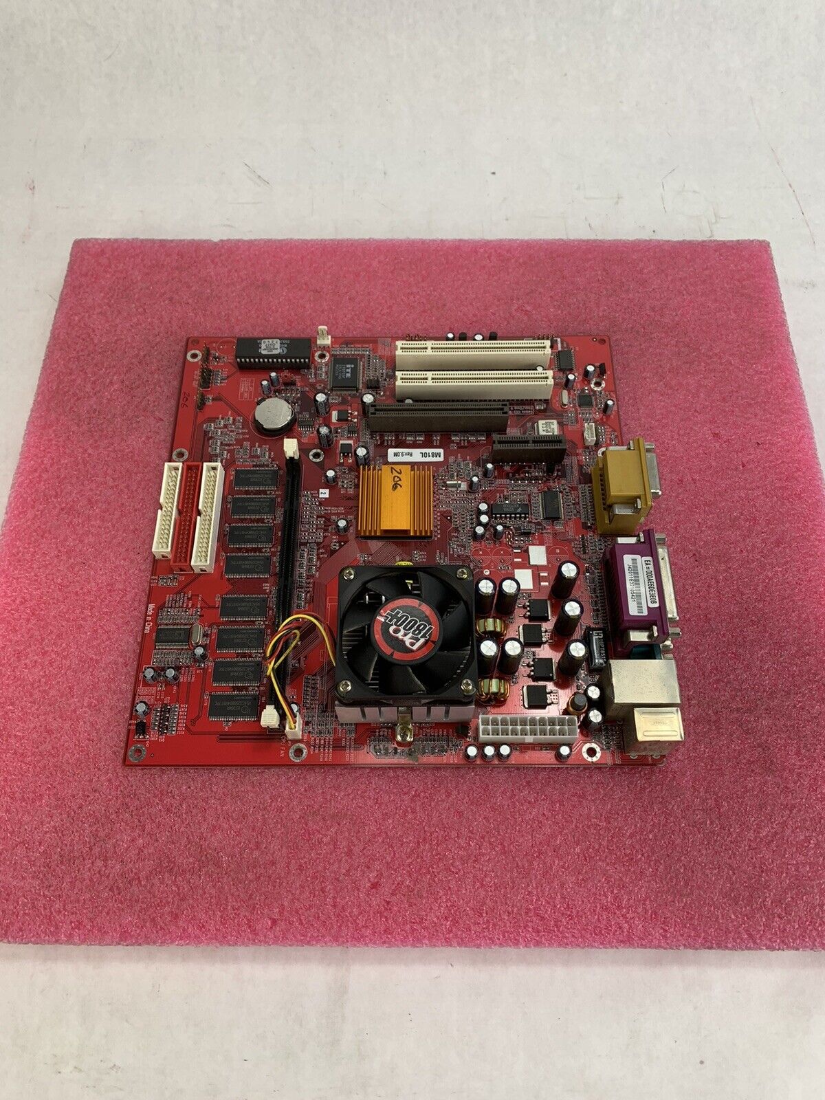 PC Chips M810L Motherboard AMD Duron 1.26GHz No RAM No I/O Shield