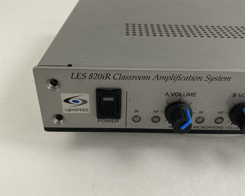 Lightspeed LES 820iR  Classroom Amplification System Untested Lot of 2