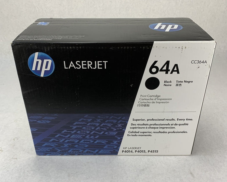 HP Laserjet 64A CC364A Black Print Cartridge Exp. Oct 2024