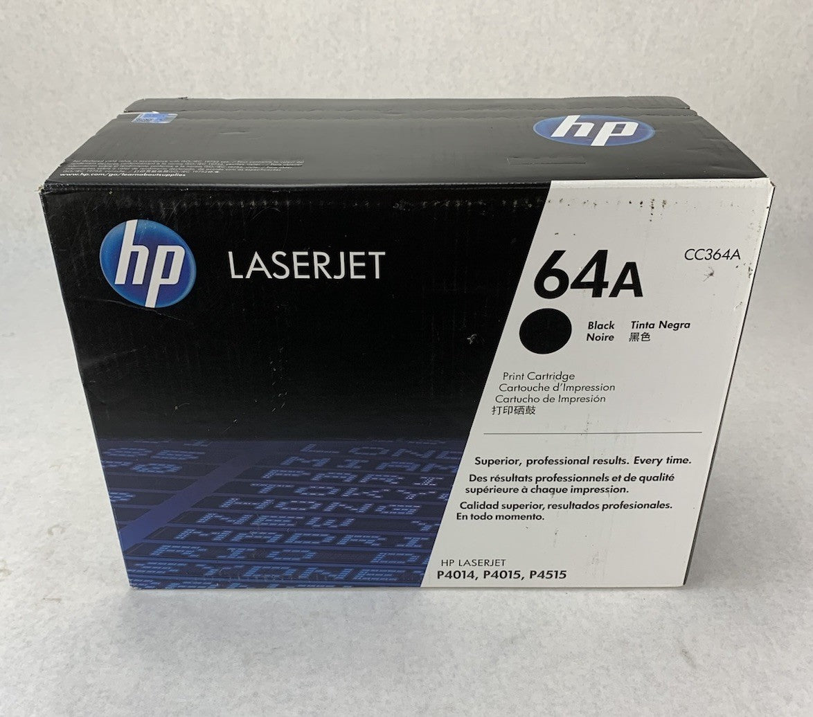 HP Laserjet 64A CC364A Black Print Cartridge Exp. Oct 20241