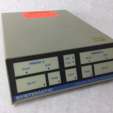 Systematic, Applied Creative Technology, E2-16, Untested