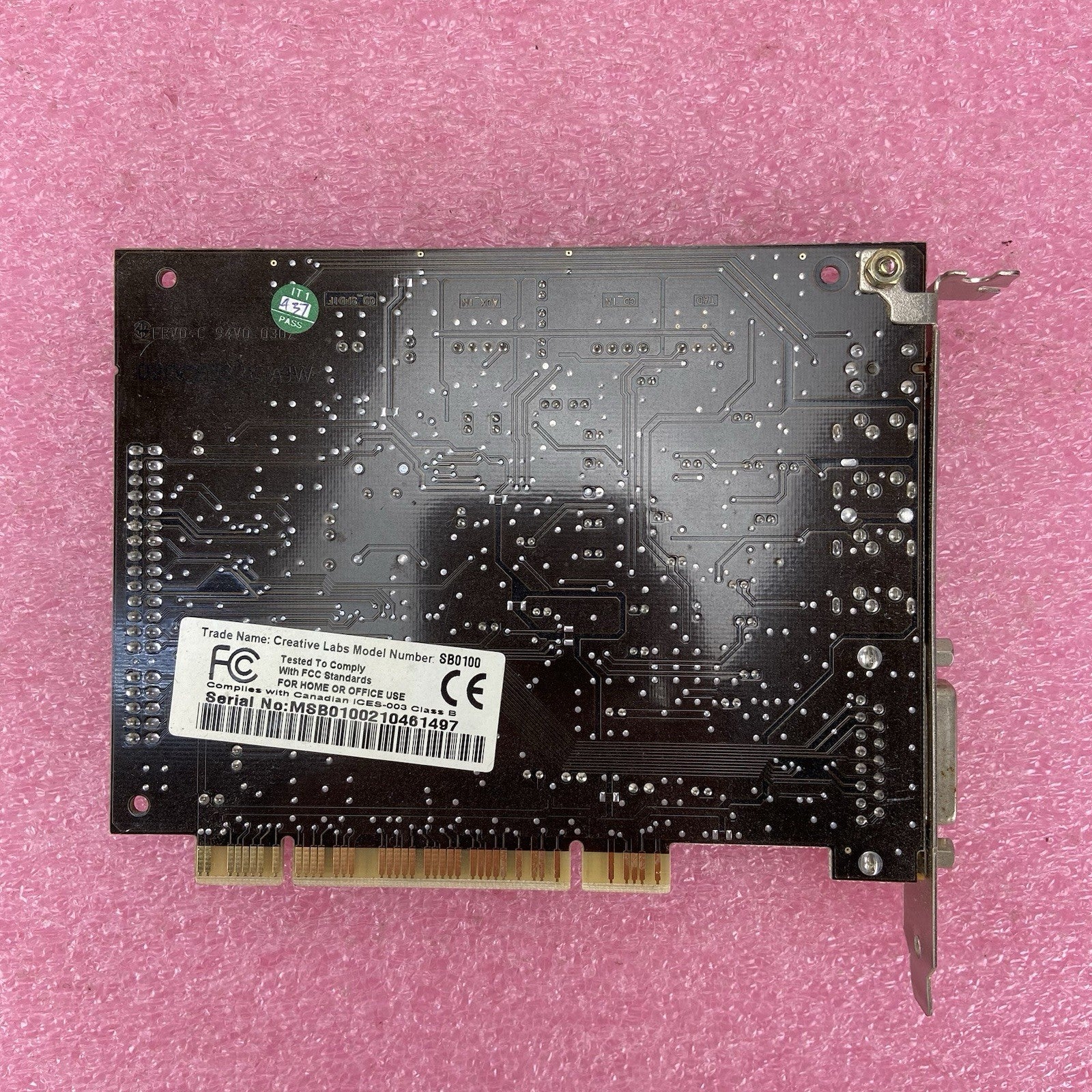 Creative Labs Sound Blaster Live! 5.1 SB0100 PCI Audio Card7