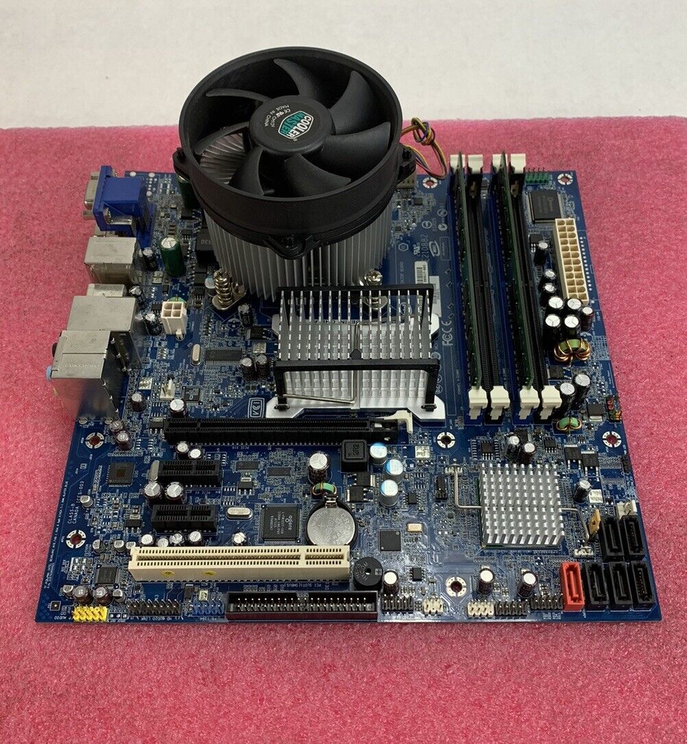 Intel DG33TL Motherboard Intel Pentium Dual E2160 1.8GHz 2GB RAM w/Shield