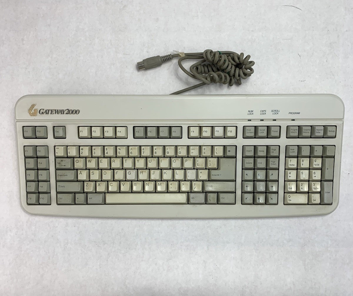 Gateway 2000 AnyKey 2189014-00-211 Vintage Mechanical Keyboard - Bad Spacebar5