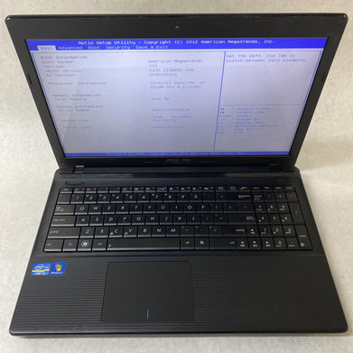 Asus X55C-XH31 15.6" Notebook Intel Core i3-2328M 2.20GHz 4GB RAM No AC HDD OS