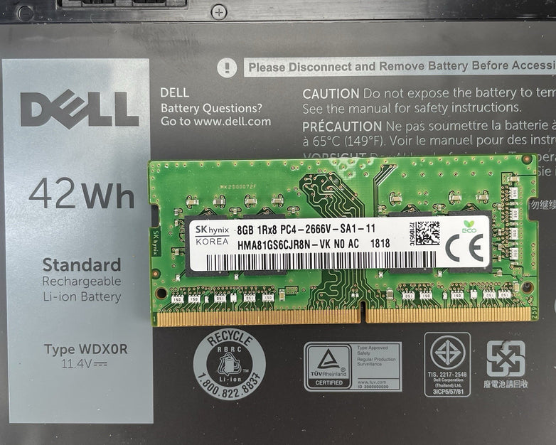 Dell Latitude 3480 14" i5-6200U 2.30 GHz 8 GB RAM No SSD/OS/AC