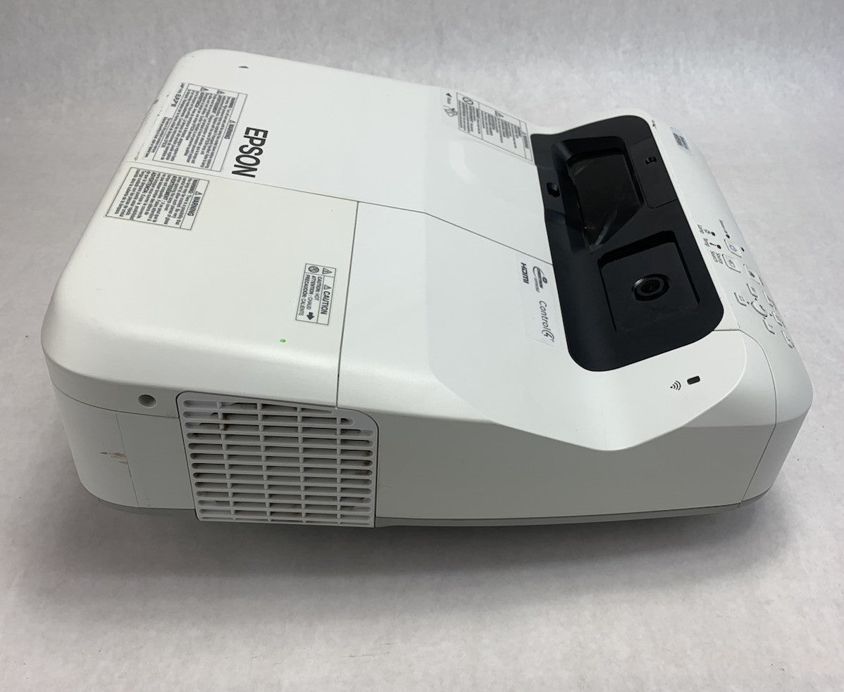 Epson PowerLite 695Wi H740A LCD Lamp Projector 1287 Lamp Hours - No Remote2