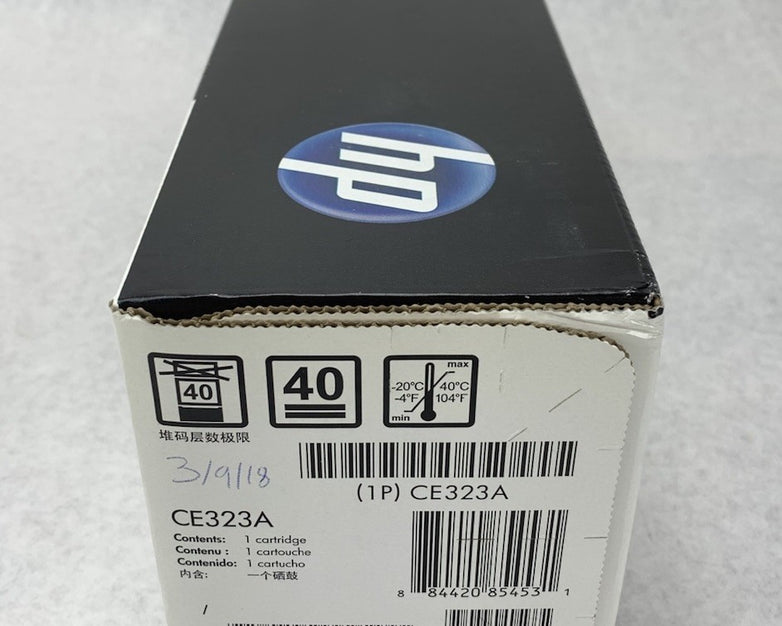 HP LaserJet 128A CE323A Magenta Print Cartridge Exp: Oct 2017