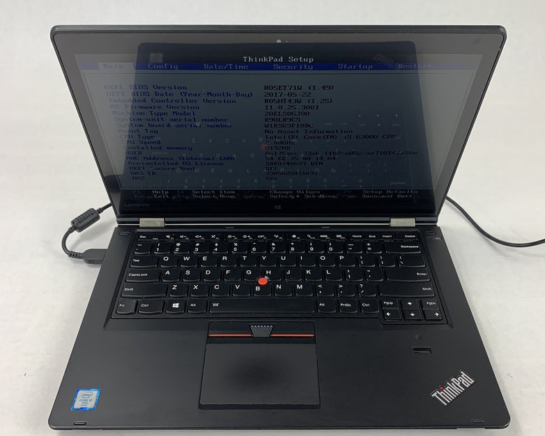 Lenovo ThinkPad Yoga 460 14" i5-6300U 2.4 GHZ 8 GB Ram No OS No HDD No AC
