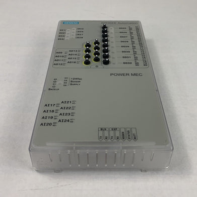 Siemens Apogee Automation Power Mec Front Cover