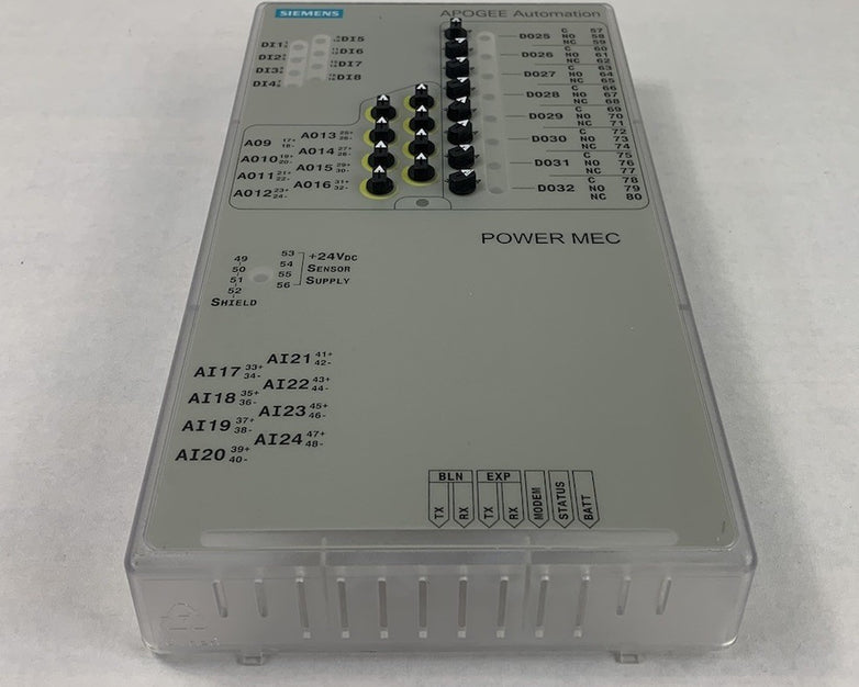 Siemens Apogee Automation Power Mec Front Cover