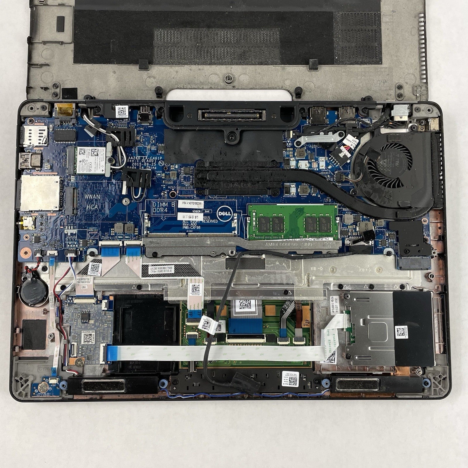 Dell Latitude E7470 14" i7-6600U 2.60 GHz 8 GB RAM No SSD/OS/AC/Batt17
