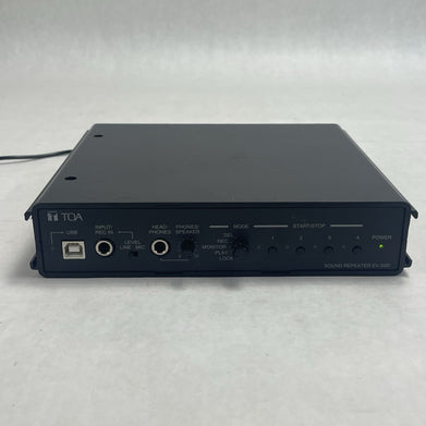 Toa Ev-20R Sound Repeater Power Tested No Power Cord