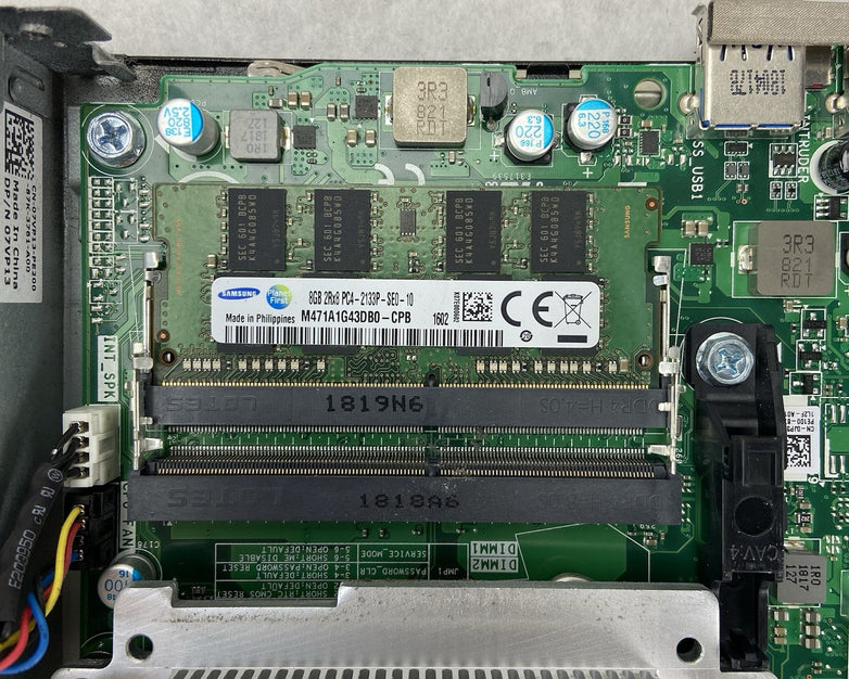 Dell Optiplex 3050 MFF Intel Core i5-7500 3.4GHz 8GB RAM No AC/HDD/OS