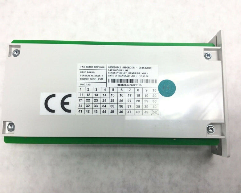 Xerox Workcentre XMF-1 Copier Replacement Fax Module 960K76642 084K42804