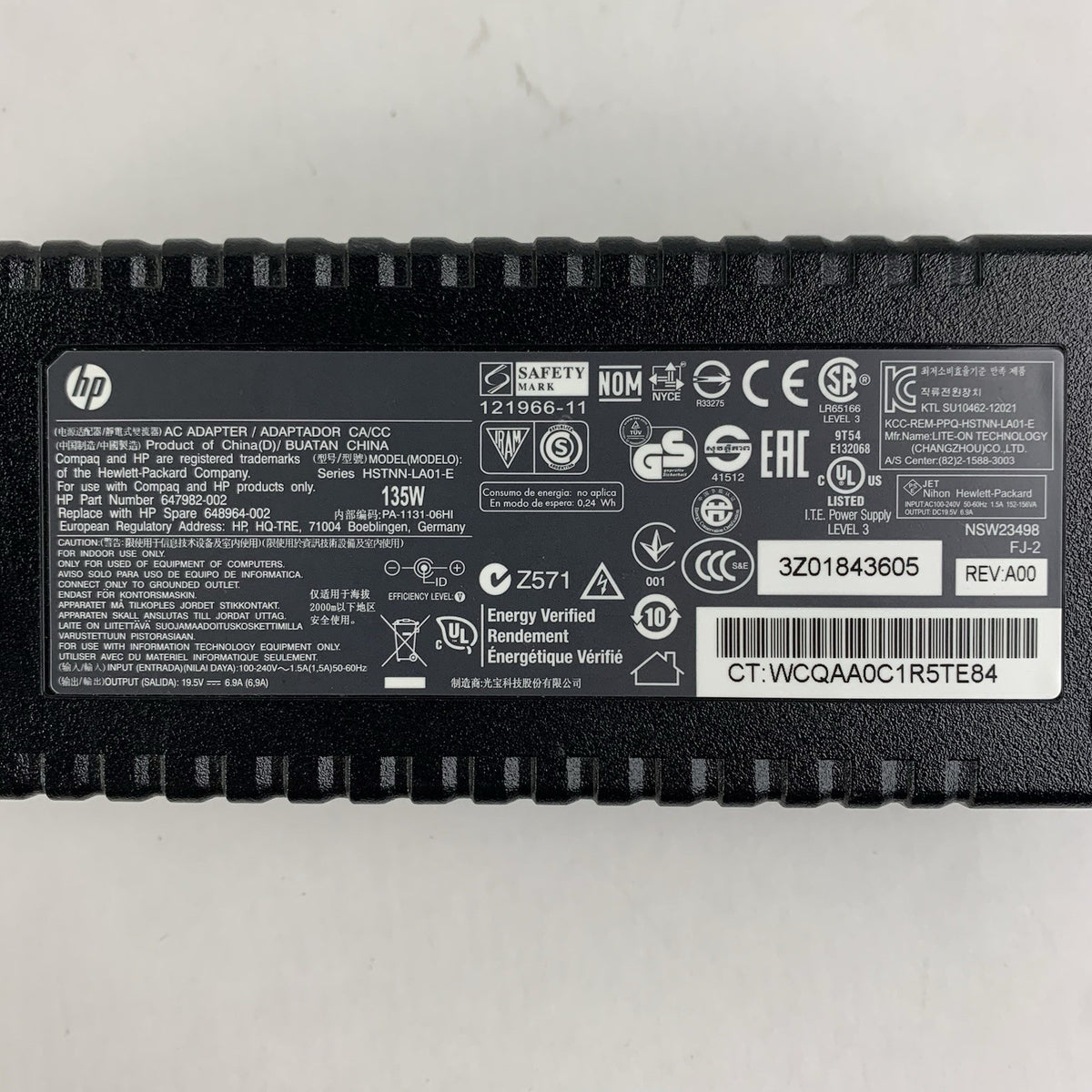 HP HSTNN-LA01-E No Power Cord Lot of 26