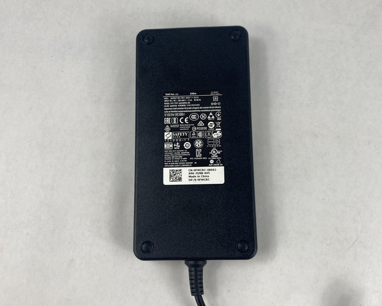 Dell Inc GA240PE1-00 AC/DC Adapter Lot of 2 Mix W/ Dell GA240PE1 No Power Cord