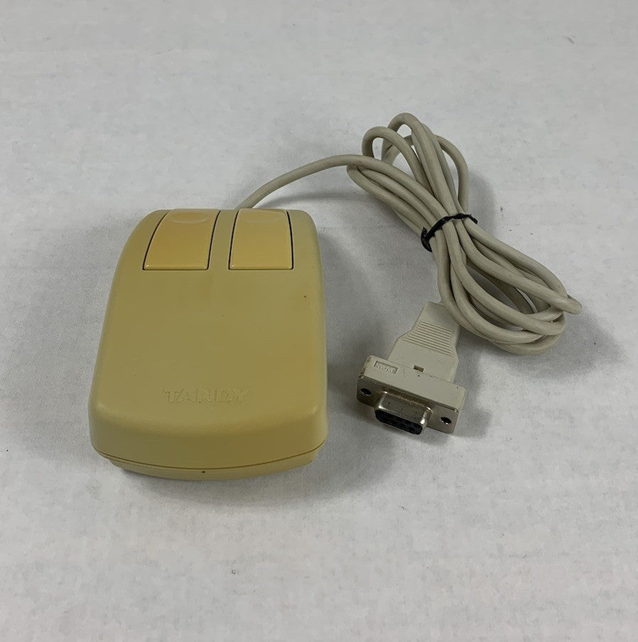 Tandy 7A9 Vintage Trackball Serial Mouse
