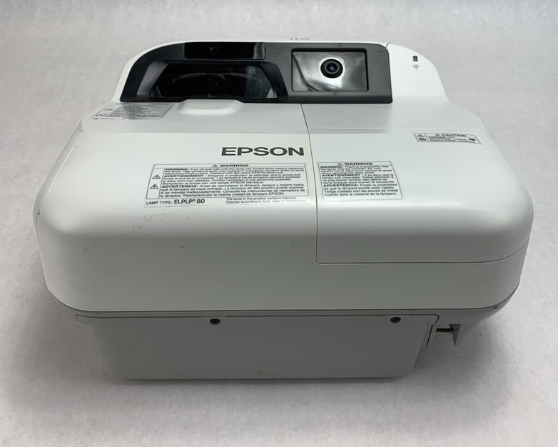 Epson BrightLink 595Wi H599A LCD Projector 2560 Lamp Hours - No Remote