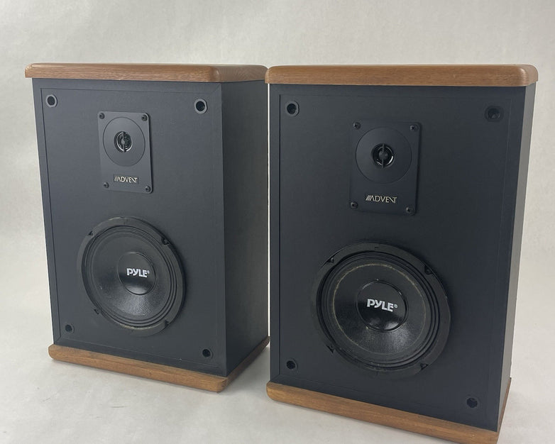 Baby Advent II Bookshelf Speakers Tested Pyle Woofers