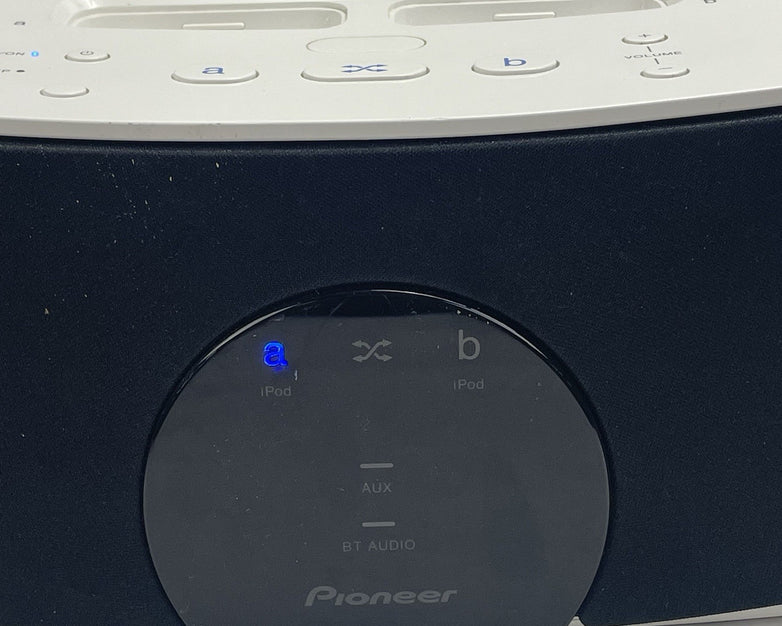Pioneer XW-NAC1-K DualTwin IPod Dock Bluetooth Wireless Speaker Portable Tested