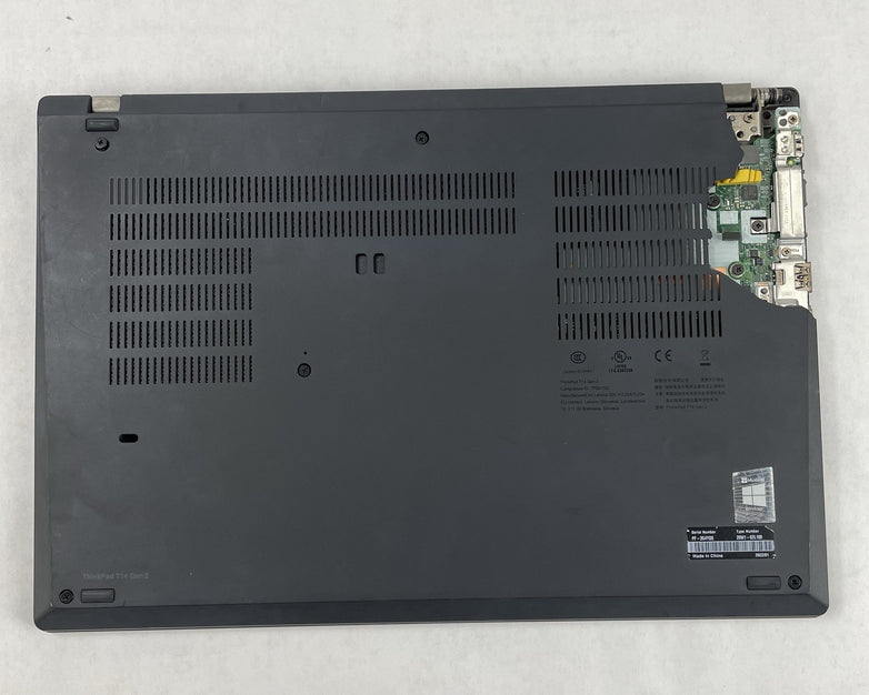 Lenovo ThinkPad T14 Gen2i 14" i5-1145G7 2.60GHz 16GB RAM No SSD/OS/AC-Bad Bottom