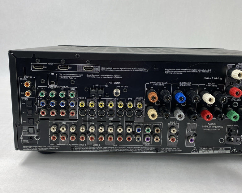 Onkyo TX-SR674 7.1 Channel AV Receiver No Remote