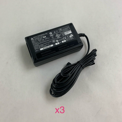 Lot of 3 Delta ADP-18PB AC/DC Adapter Power Supply