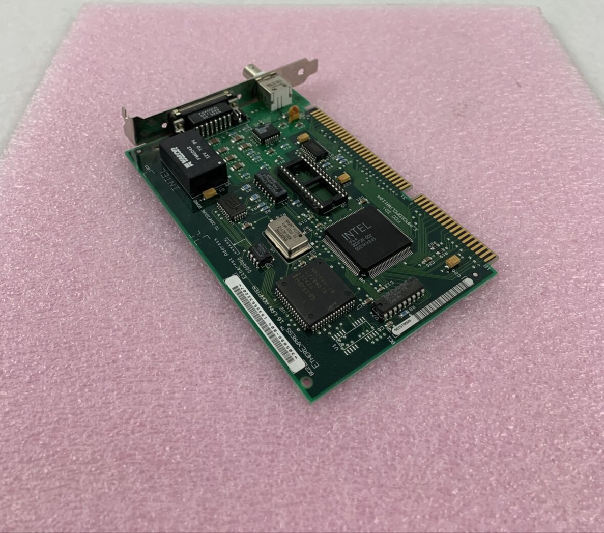 INTEL 16BIT AUI TP ETHERNET EHER EXPRESS ISA Adpater