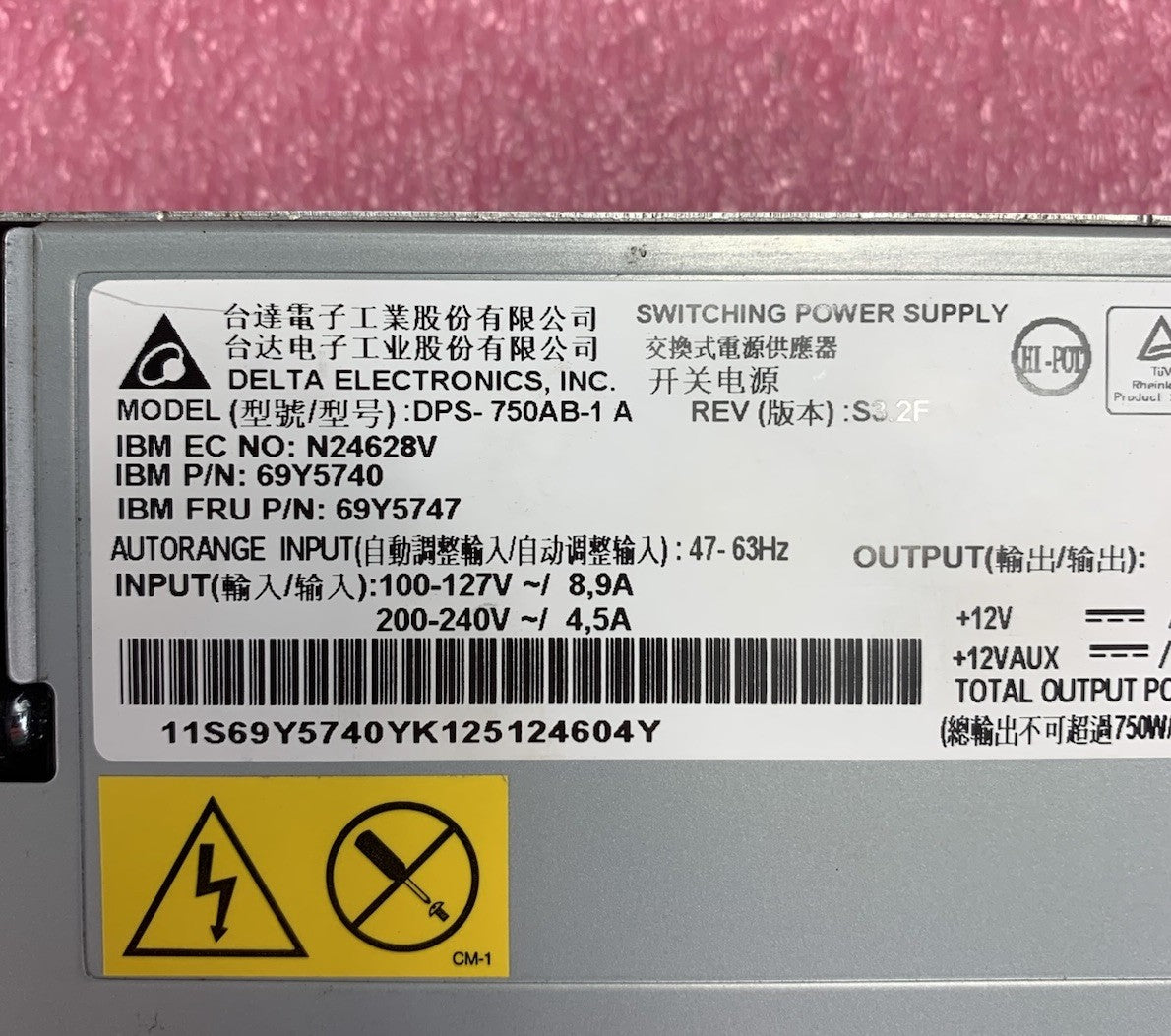 Delta DPS-750AB-1 A 750W Power Supply6
