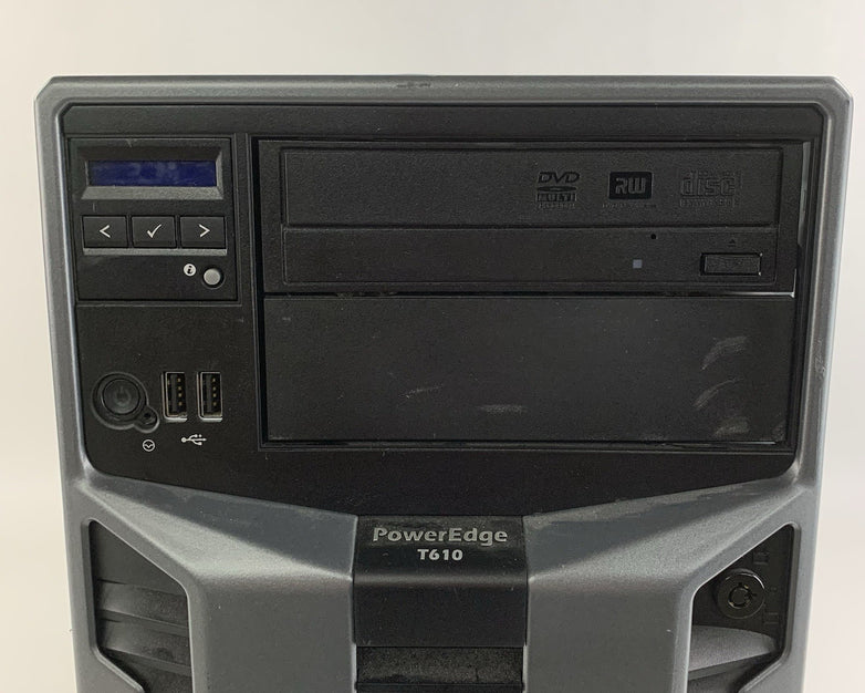 Dell PowerEdge T610 Server 2x Intel Xeon E5620 2.4GHz 16GB RAM No OS/HDD - READ
