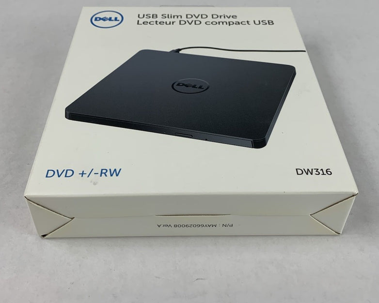 Dell DW316 USB Slim DVD Drive - Sealed