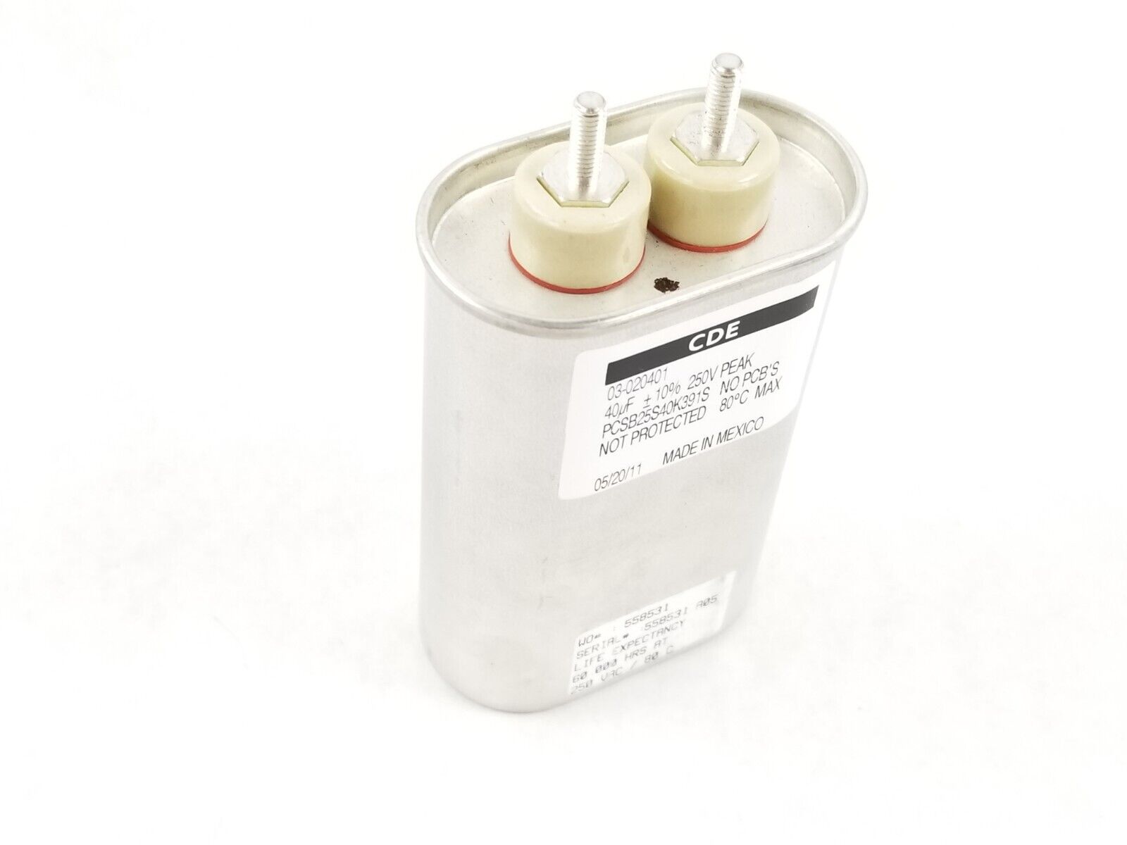 Ametek 03-020139-10 13uF 1000VAC 1750VDC 60HZ 90C Capacitor