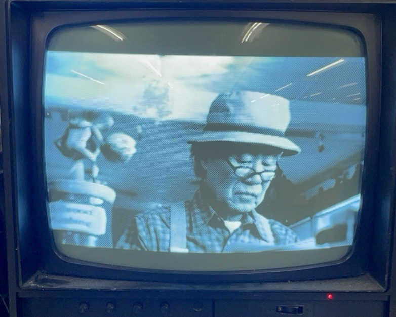 Sanyo VM-4515 Vintage B&W CRT 1993
