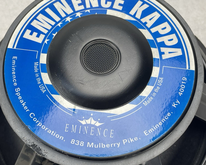Eminence 15in PA Speaker Tested