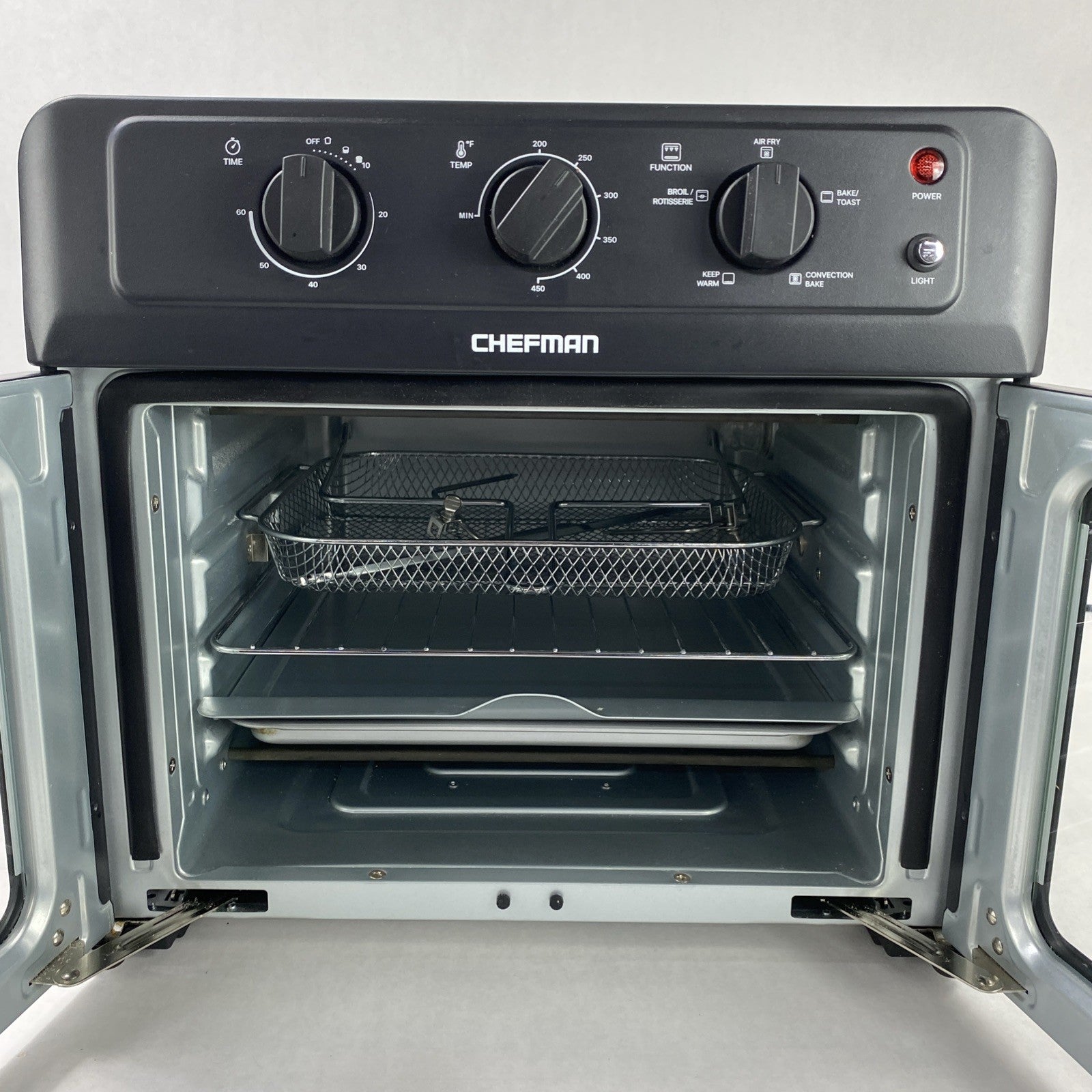 Chefman RJ50-FDAF-M25 French Door Air Fryer Oven