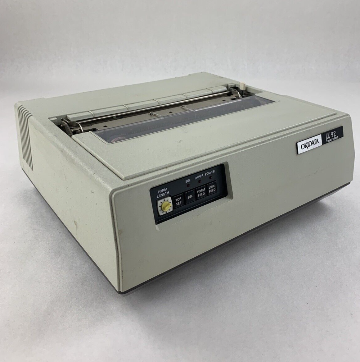 Okidata u92 Microline 9-Pin Vintage Dot Matrix Self Tested