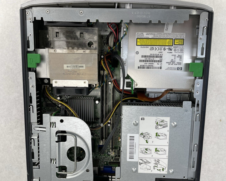 HP Compaq DC 7700 Ultra Slim Pemium D 3.4 GHz 3 GB Ram CD/DVD No HDD No OSS
