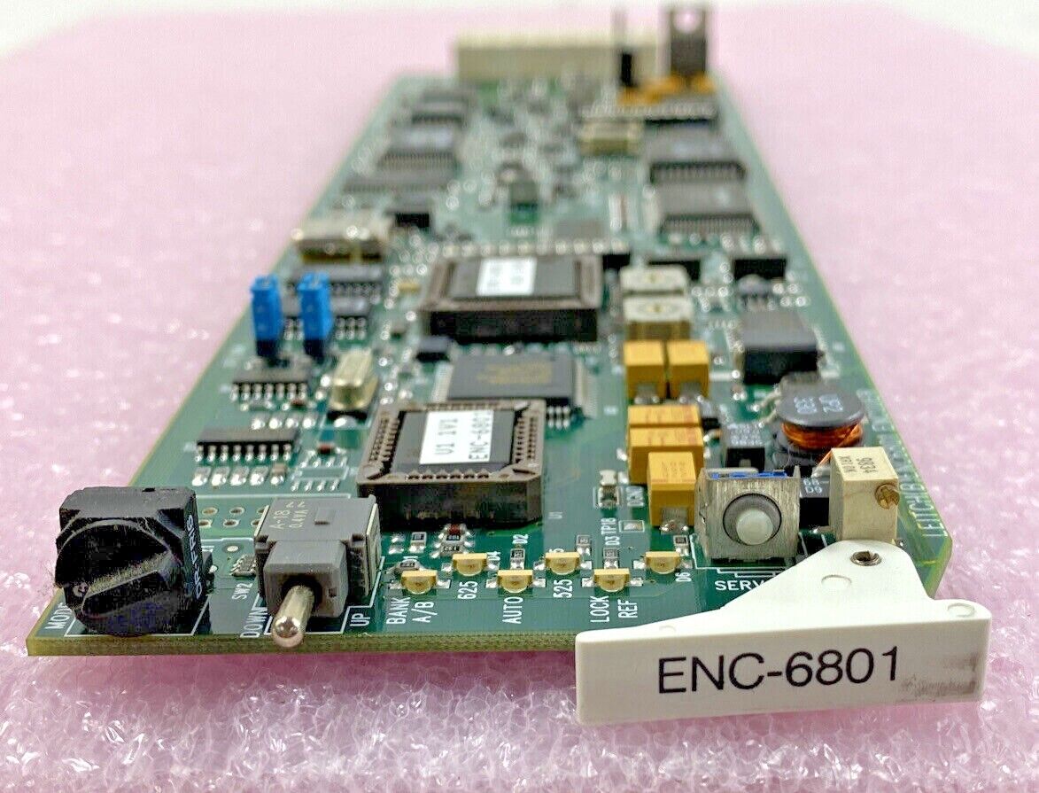 Leitch ENC-6801 Modular Signal Processing Card 10-bit SDI to NTSC/PAL Encoder