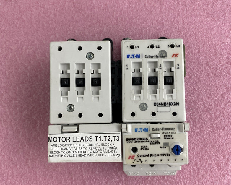 Eaton E04NB18X3N Contactor with Relay E06NBXRG3A