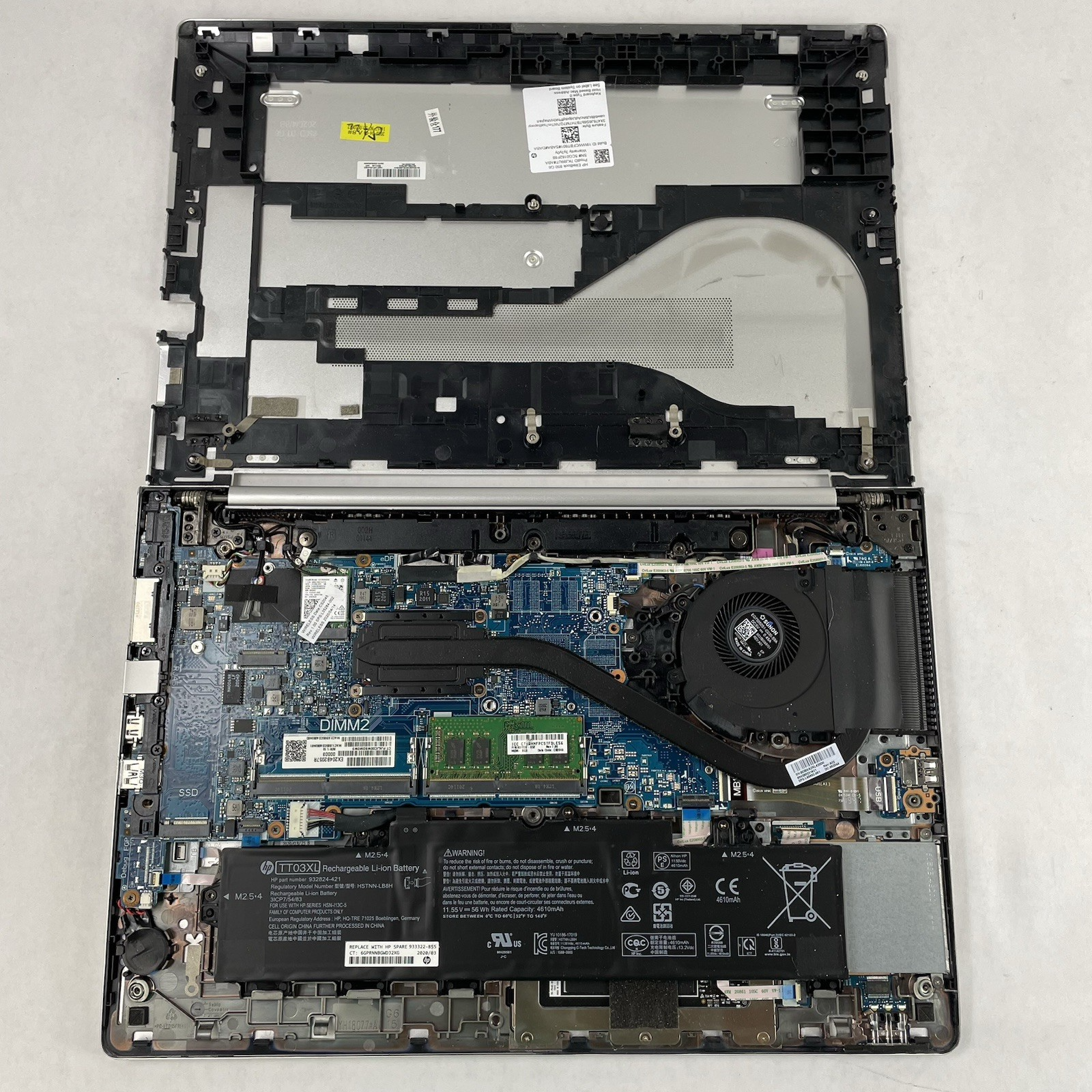 HP EliteBook 850 G6 15.6" i5-8365U 1.60 GHz 8 GB RAM No SSD/OS/AC - Dents18