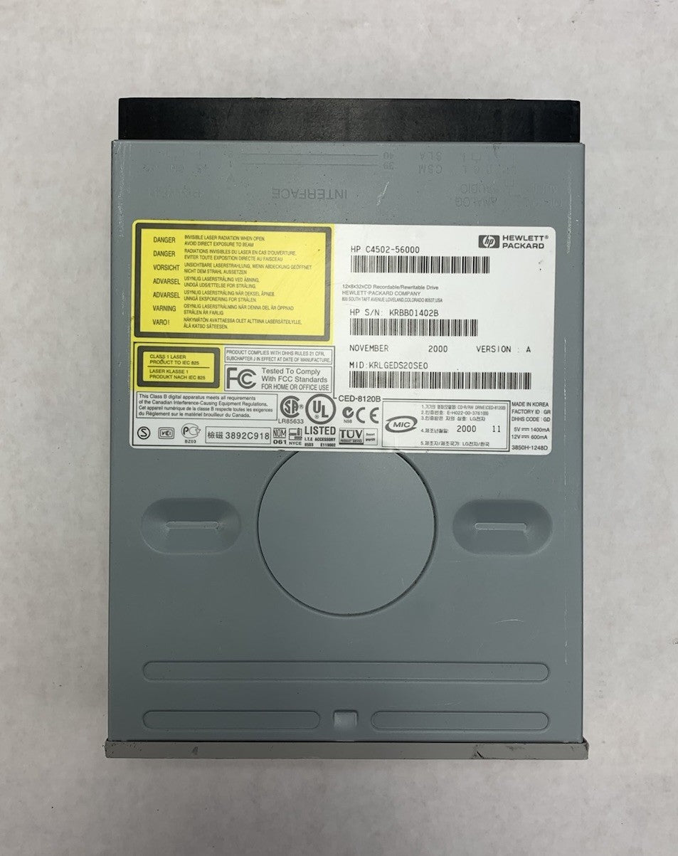 HP C4502-56000 CD-Writer 9500 Series Disk Drive6