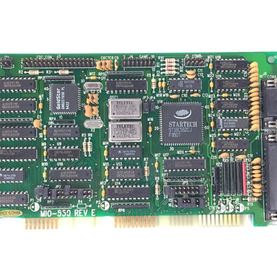 StarTech MIO-550 Rev E 16-Bit ISA Card ST16C552CJ